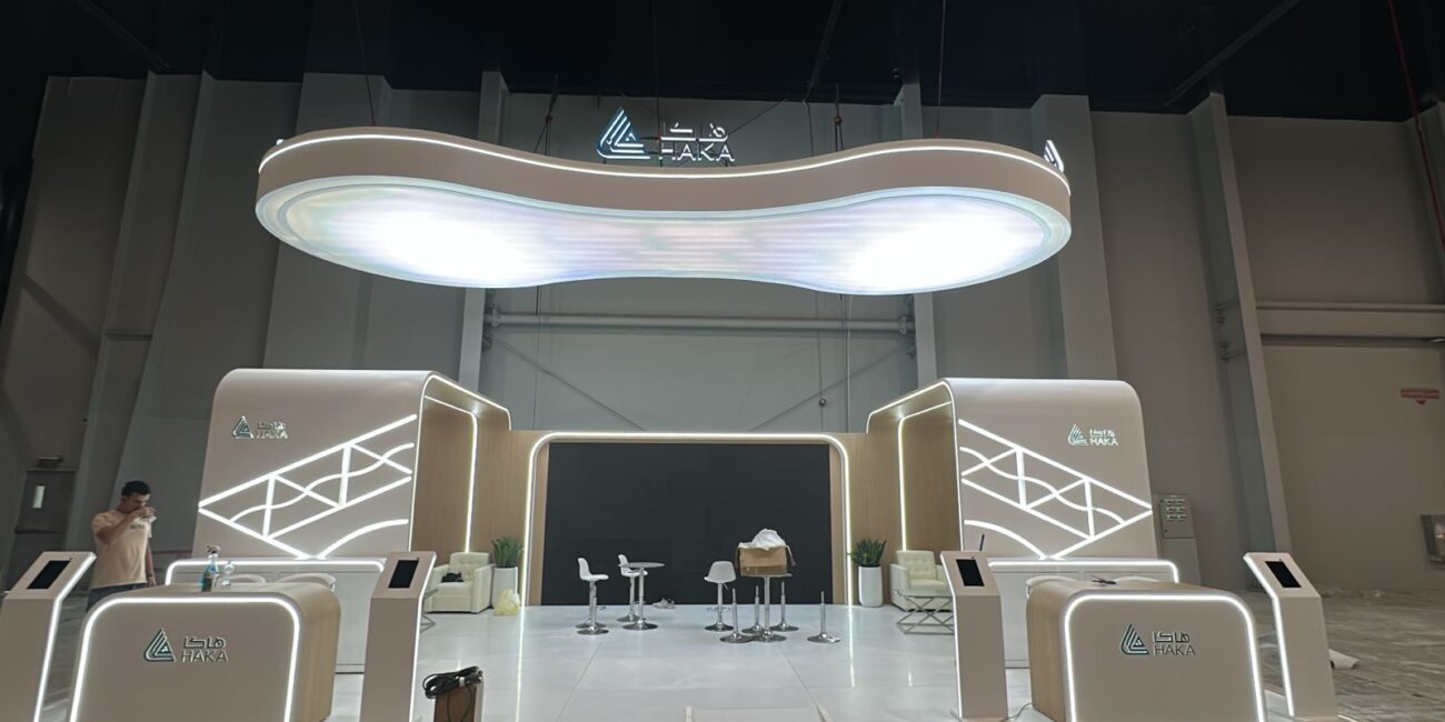 Exhibition stand by The Exhibition Services
