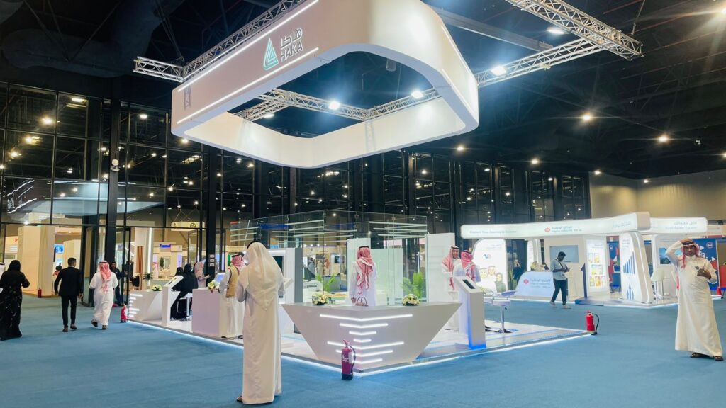 Exhibition stand by The Exhibition Services